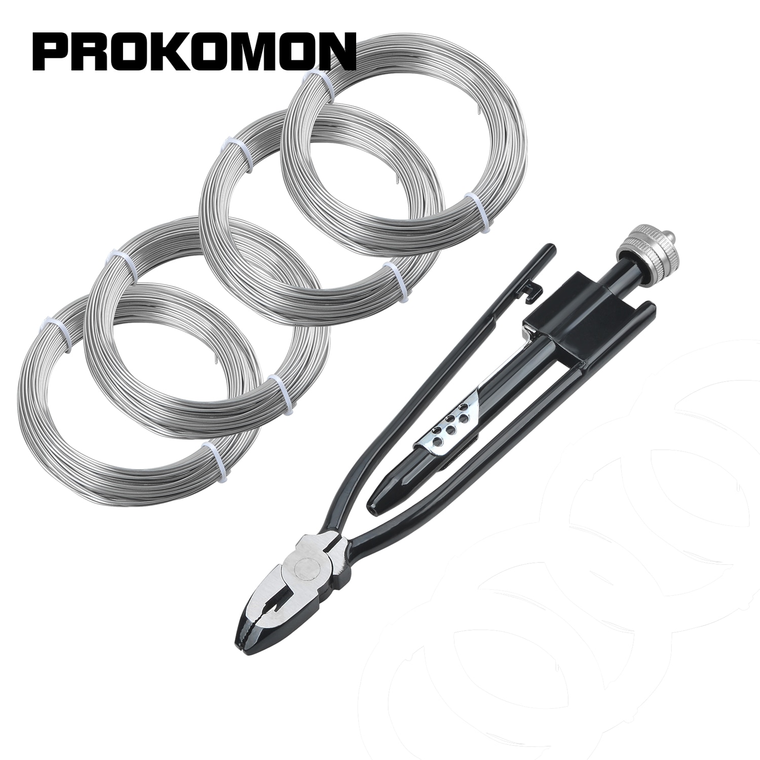 Prokomon 9& Twisting Pliers Wire Pliers Twisting Tool Wiring Lock Pliers Tool Toolkit